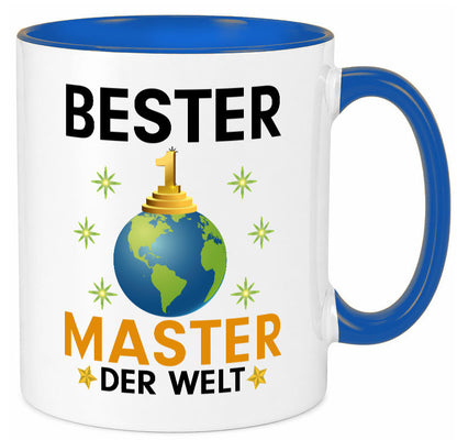 Welt Bester Master | Universität Student Humor Geschenkidee Tasse