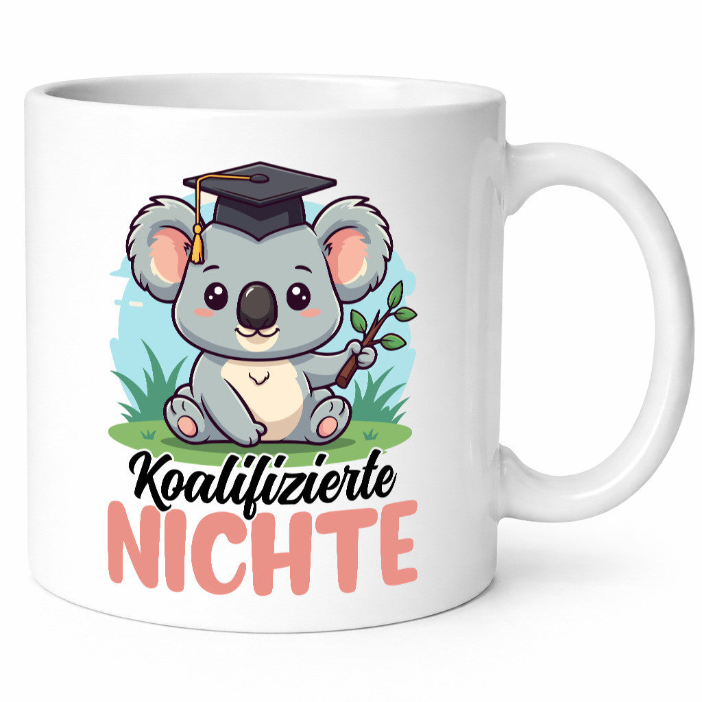 Koalifizierte Tante | Beste Familie lustig Geschenkidee Geschenk Tasse