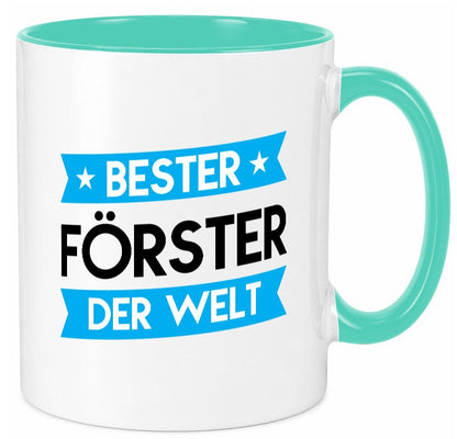 Bester Förster | Forst Arbeit Humor Kollegen Büro Geschenkidee Tasse