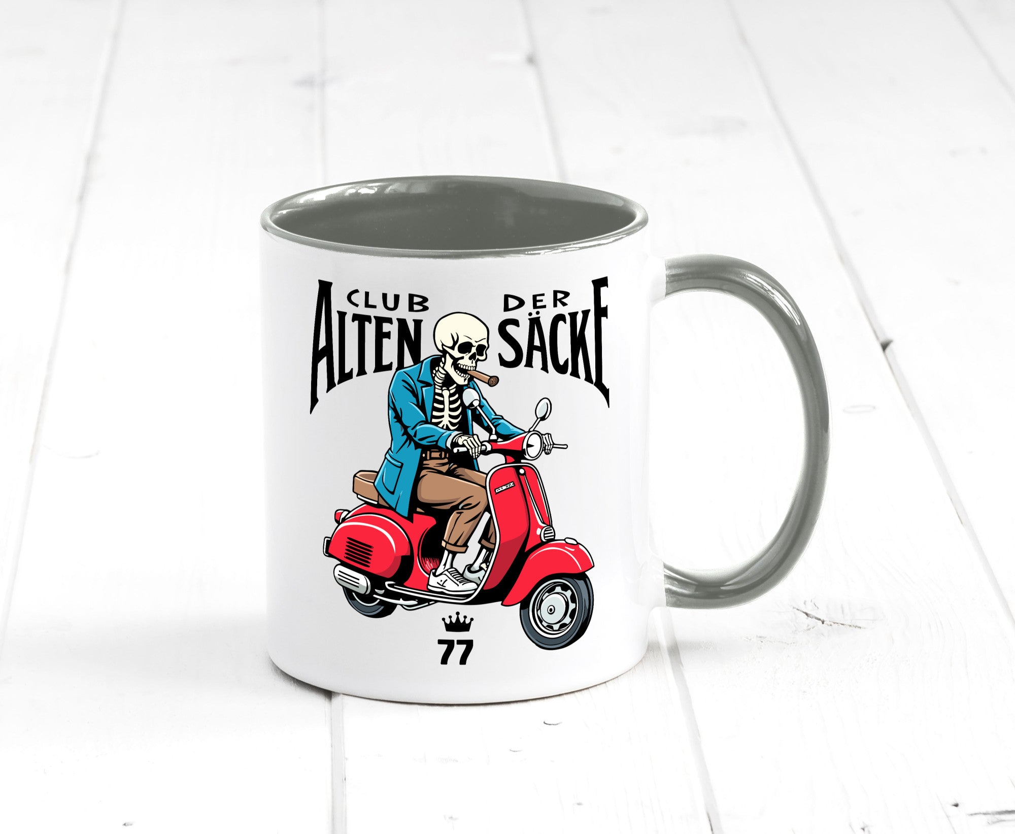 77. Geburtstag | 77 Jahre Club der alten Säcke v2 lustiger Spruch Geschenk