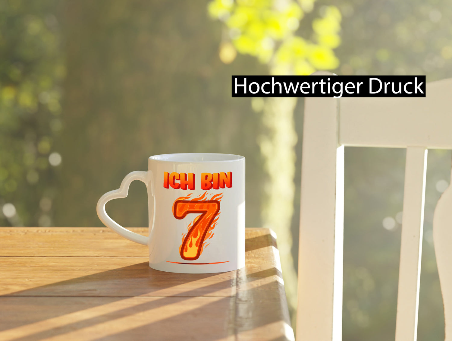 7. Geburtstag | 7 Jahre Drache lustig Geschenkidee Geschenk Tasse