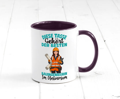 Im Universum: Bauingenieurin | Ingenieurin lustiger Spruch Geschenk Humor