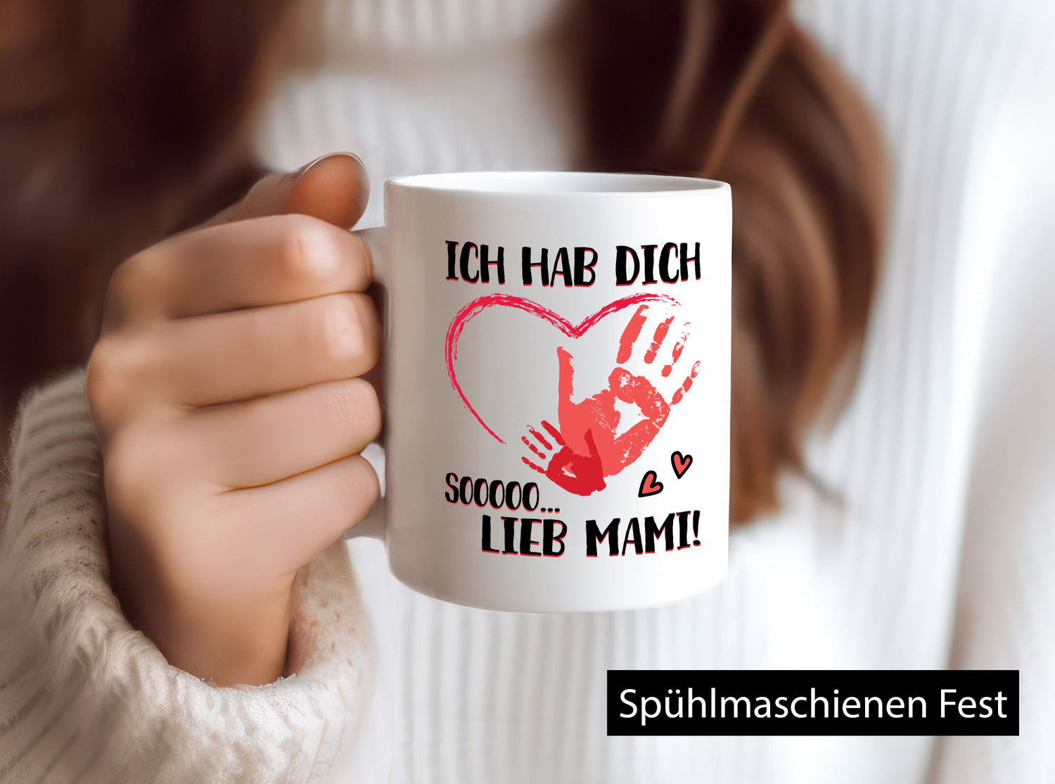 Ich hab dich so lieb, Mama! | Muttertag ist das beste Geschenk. Familie.