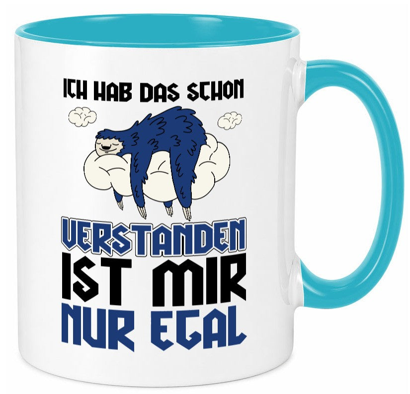 Ist mir nur egal Geschenk Humor Geschenkidee lustiger Spruch Tasse