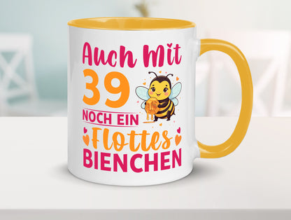 39. Geburtstag | Flottes Bienchen 39 Jahre lustiger Spruch Geschenk