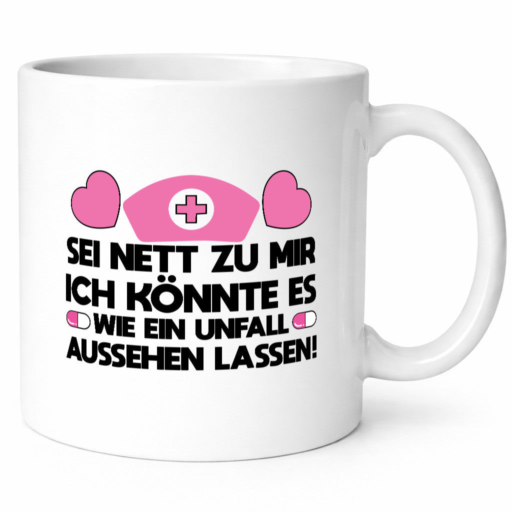 wie ein Unfall | Krankenschwester Krankenhaus lustig Humor Geschenkidee