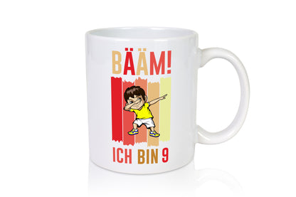 9. Geburtstag | 9 Jahre Bääm ich bin Geschenk Geschenkidee lustiger Spruch Tasse