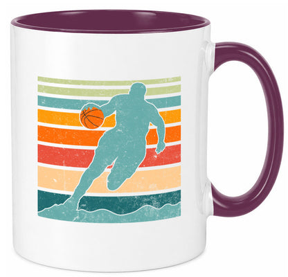 Baskeball | Baskeballspieler Baskeballfan v2 Geschenkidee Humor Tasse