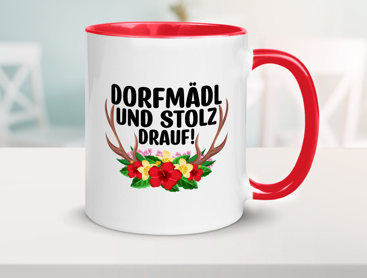Dorfmädel und stolz drauf | Dorfkind Dorf v2 Geschenkidee Humor Tasse