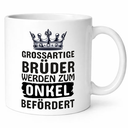 Beförderung zu Onkel | Schwangerschaft Bruder Geschenk Humor Geschenkidee