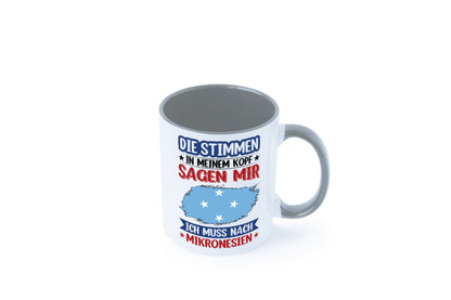 Mikronesien | Urlaub Stimmen in meinem Kopf Traumland Geschenk Humor