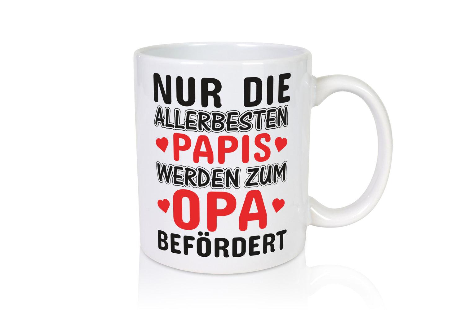 Beförderung zu Opa | Papa Tasse allerbeste Papis Geschenkidee Familie Humor