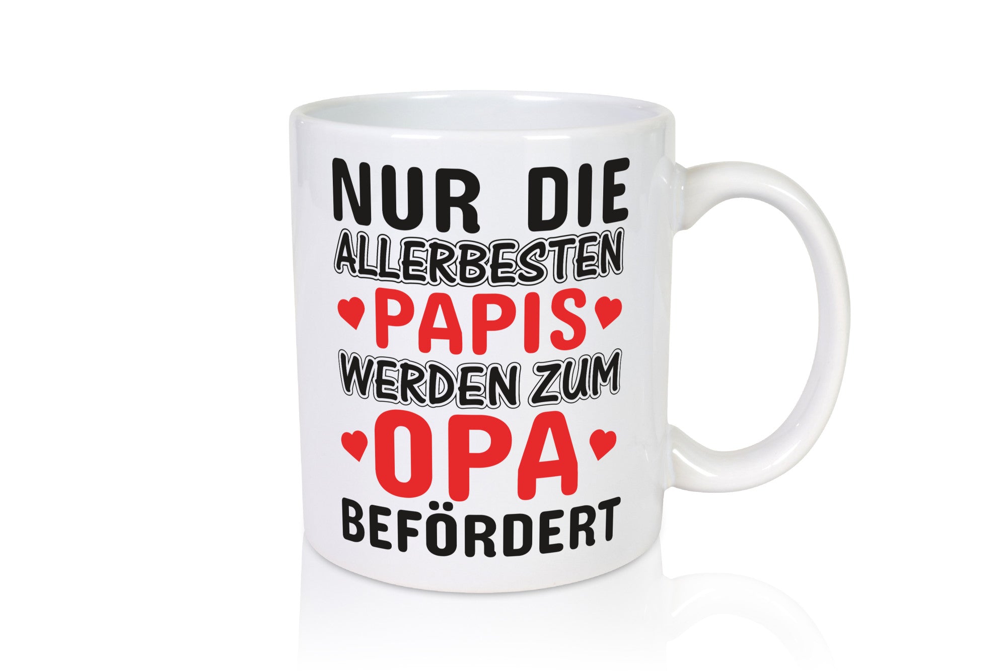 Beförderung zu Opa | Papa Tasse allerbeste Papis Geschenkidee Familie Humor