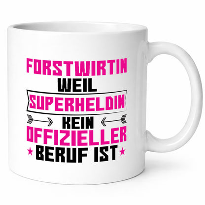 Superheldin Forstwirtin | Forst Wirtin Geschenk Humor Geschenkidee lustiger