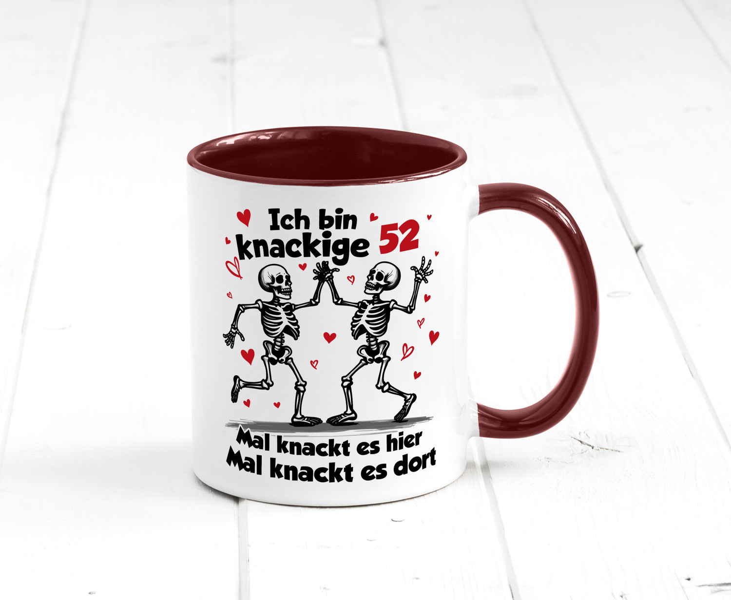 52. Geburtstag | Knackige 52 Ich bin alt v2 lustiger Spruch Geschenk