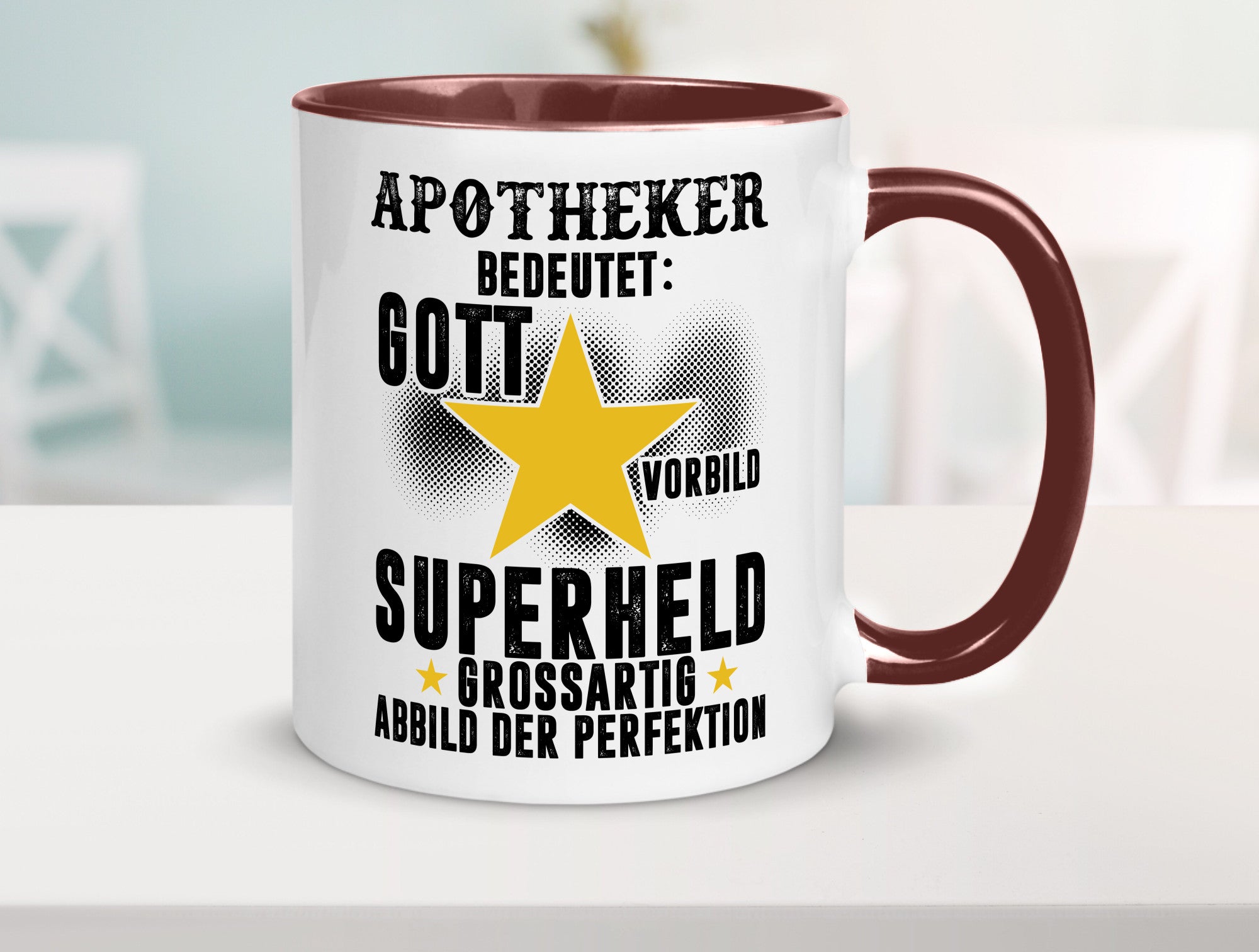 Bedeutung von Apotheker | Apotheke Pharmazie Humor Geschenkidee Tasse