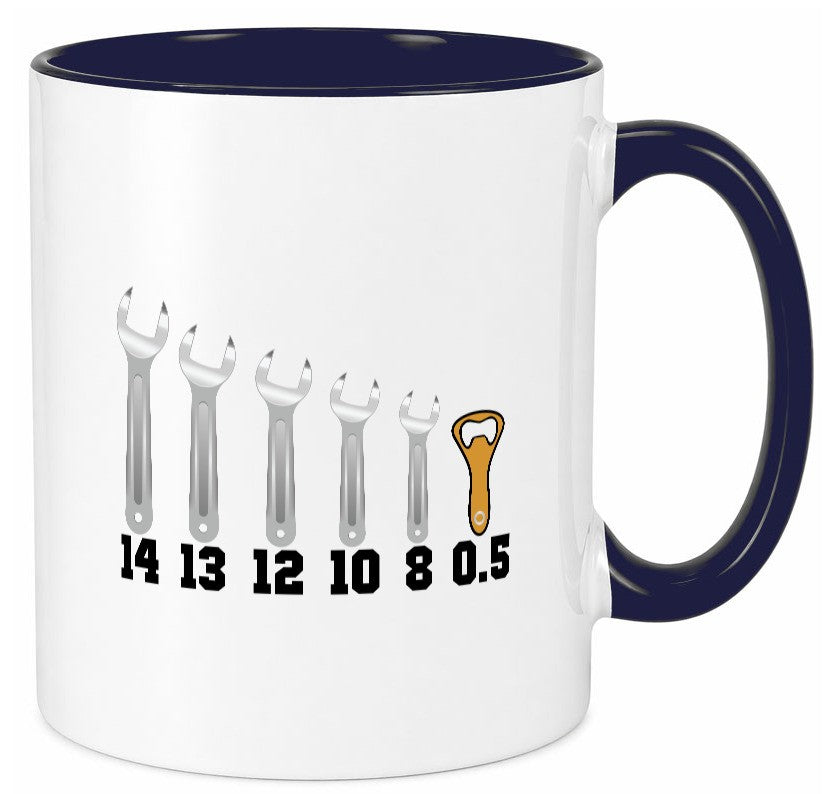 Bierliebhaber | Biertrinker Werkzeug Bieröffner Geschenkidee Humor Tasse