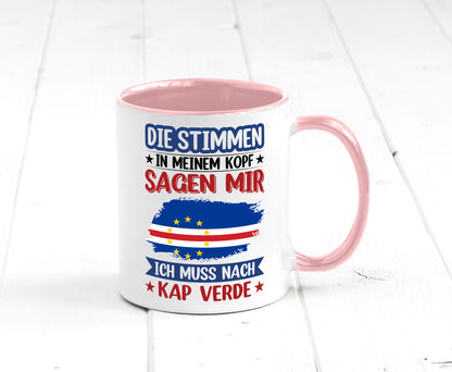 Kap Verde | Urlaub Stimmen in meinem Kopf Traumland lustig Humor Geschenkidee