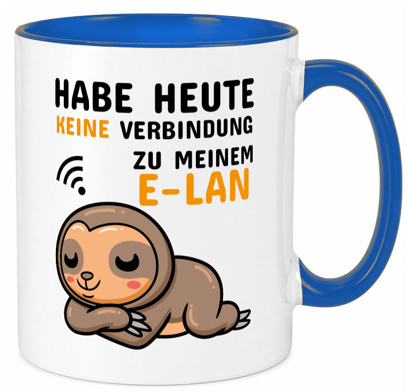 Keine Verbindung lustig Humor Geschenkidee Geschenk Tasse
