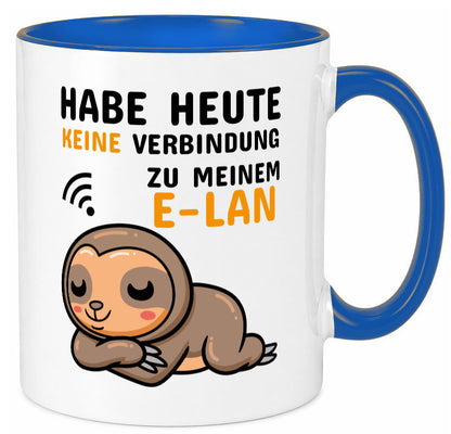 Keine Verbindung lustig Humor Geschenkidee Geschenk Tasse