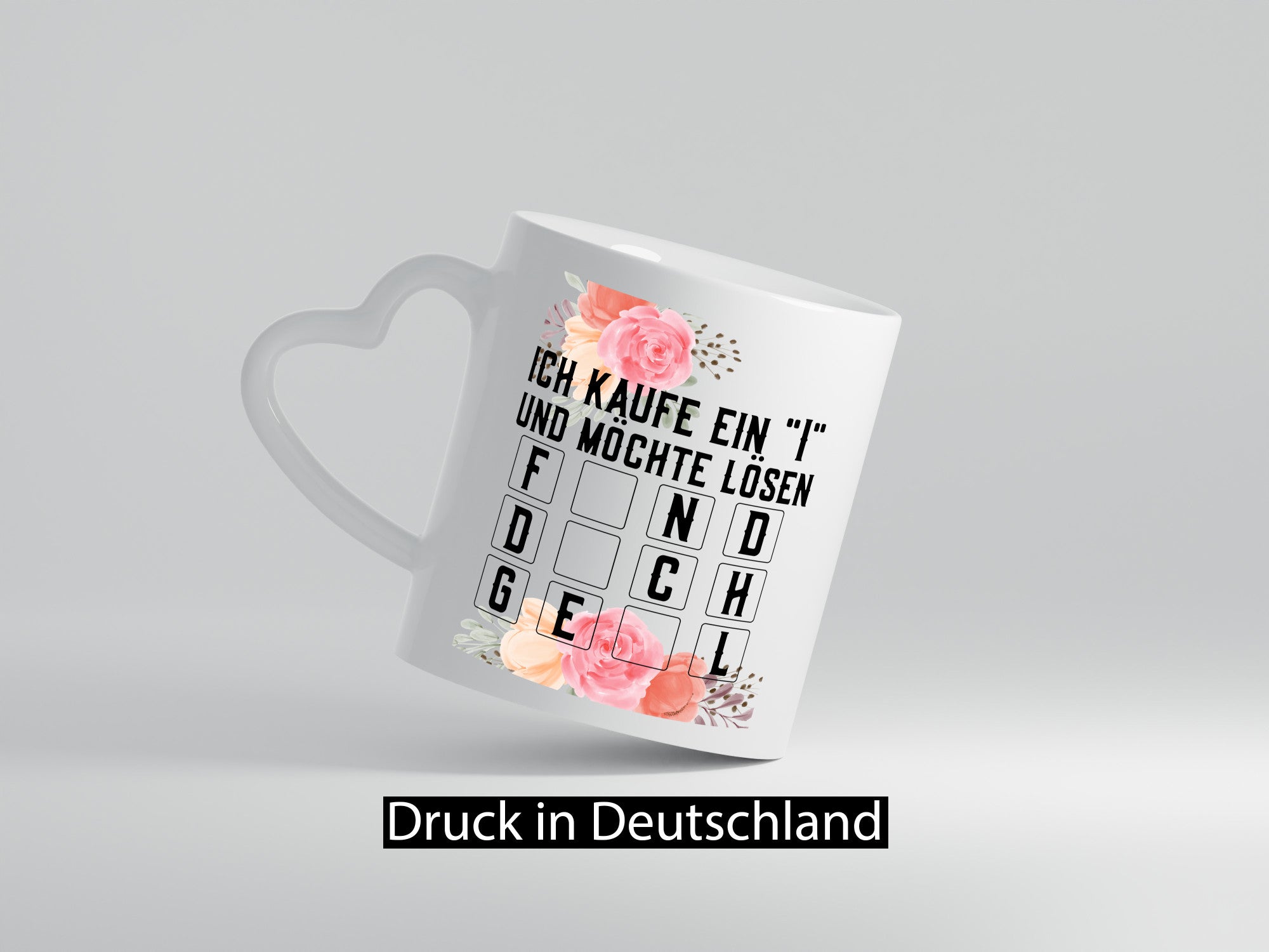 Ich kaufe ein i | Glücksrad Rätsel Flirten attraktiv lustiger Spruch Geschenk