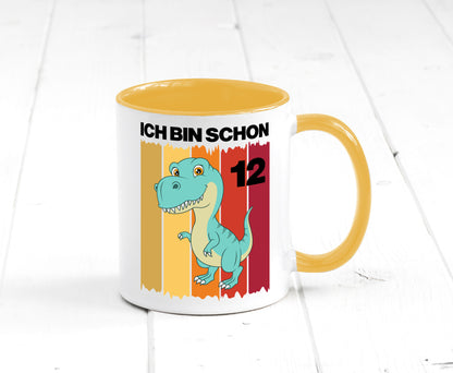 12. Geburtstag | 12 Jahre Dinosaurier lustiger Spruch Geschenk Geschenkidee