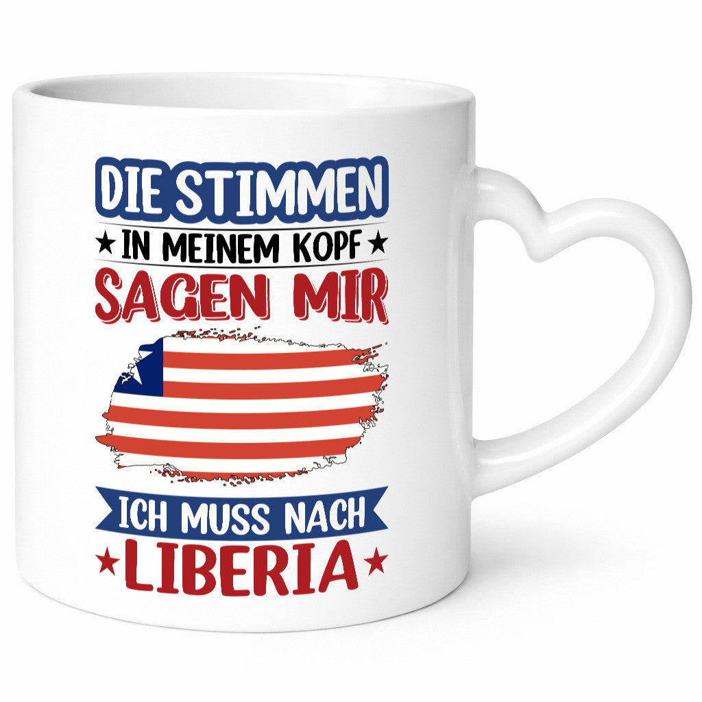 Liberia | Urlaub Stimmen in meinem Kopf Traumland lustig Humor Geschenkidee