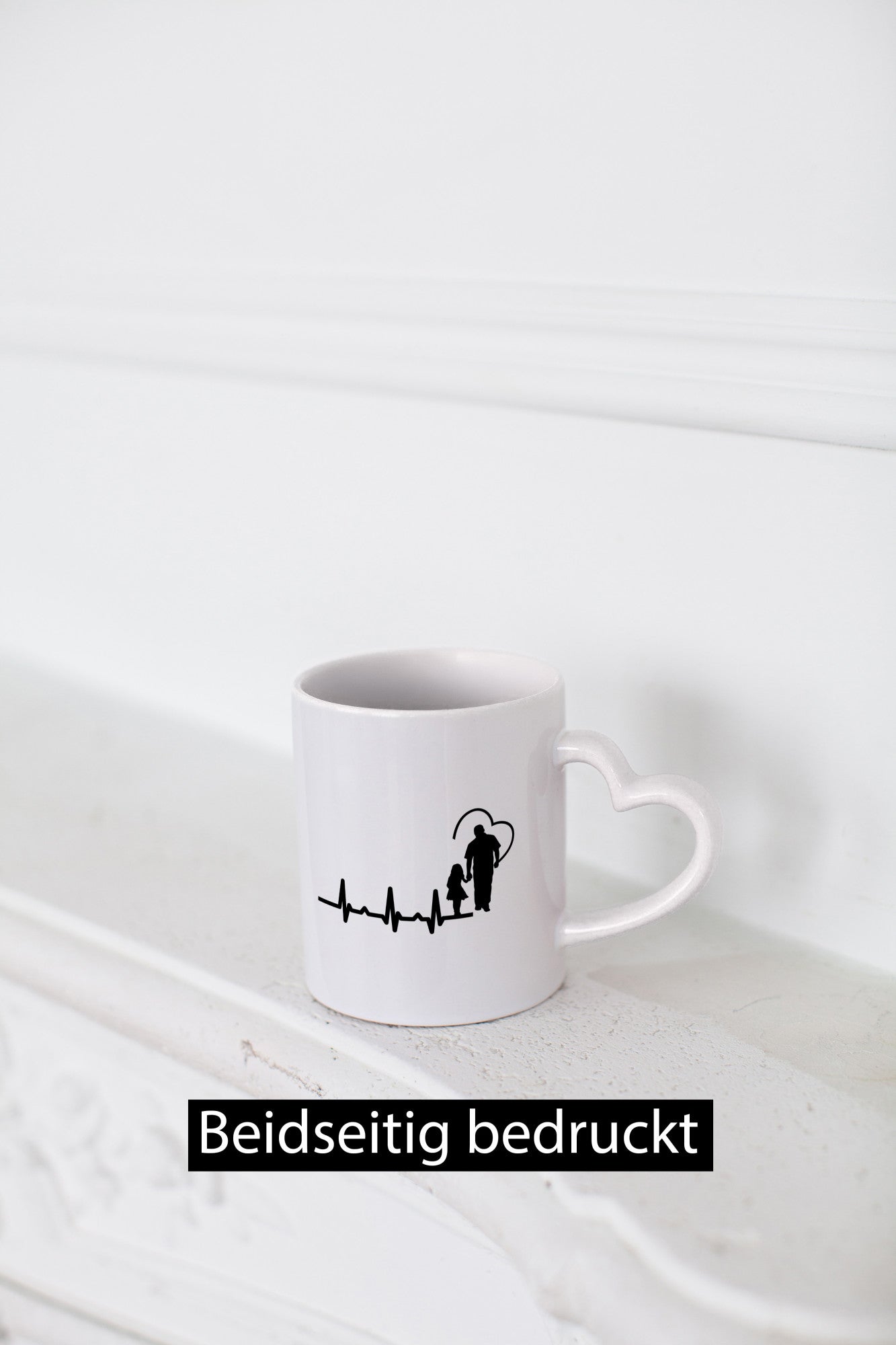 Vater Tochter Herz | Papa Vatertag Vaterliebe lustiger Spruch Geschenk Familie