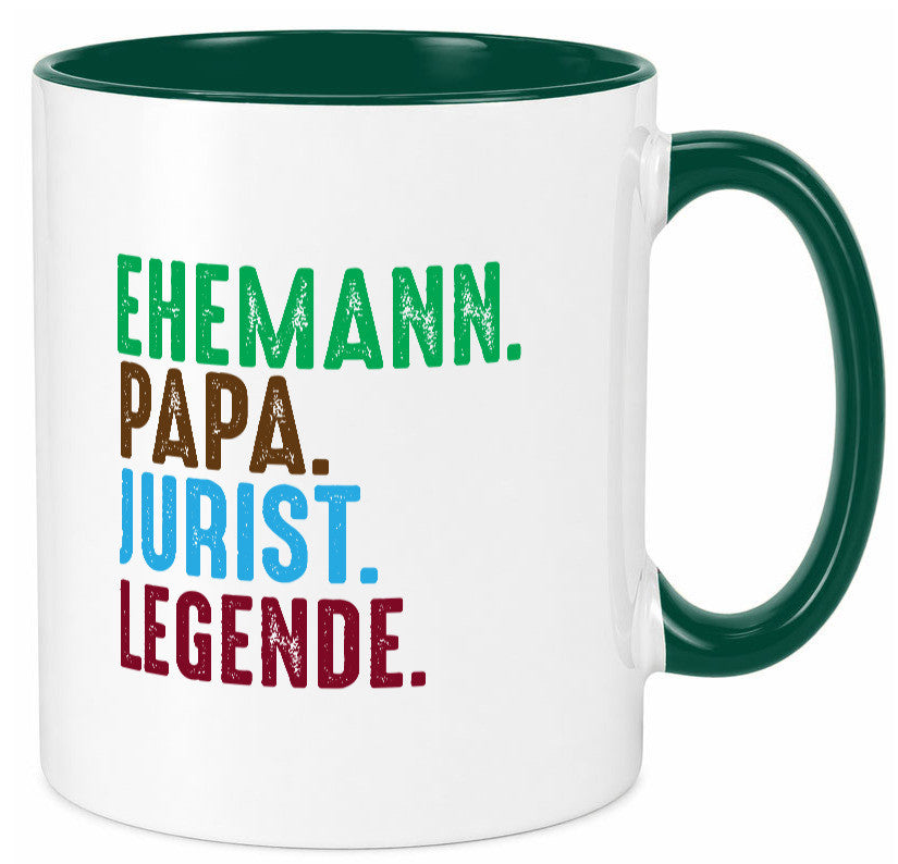 Ehemann Mama Jurist Legende | Anwalt Jura lustig Familie Geschenkidee Geschenk