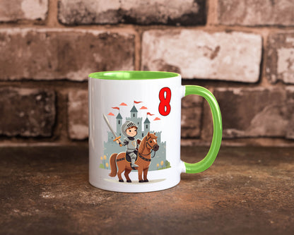 8. Geburtstag | 8 Jahre Ritter Junge Schloss Geschenk Geschenkidee lustiger