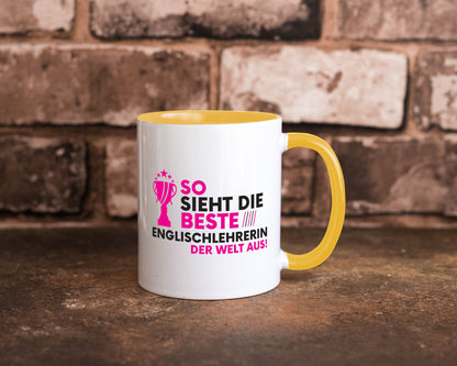 Die Weltbeste Englischlehrerin | Englisch Lehrerin Geschenk Humor Geschenkidee