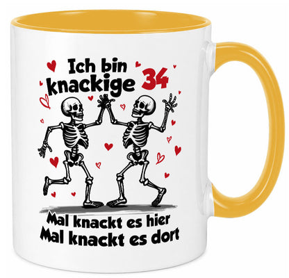 34. Geburtstag | Knackige 34 Ich bin alt v2 lustiger Spruch Geschenk