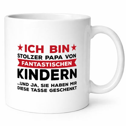 Stolzer Papa | Vater Tasse fantastische Tochter Geschenk Familie Geschenkidee