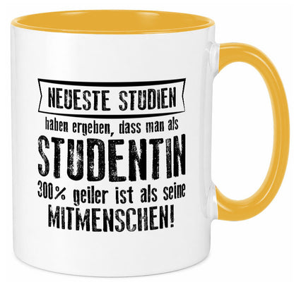 Neuste Studien: Studentin | Uni Studium Universität Geschenk Humor Geschenkidee