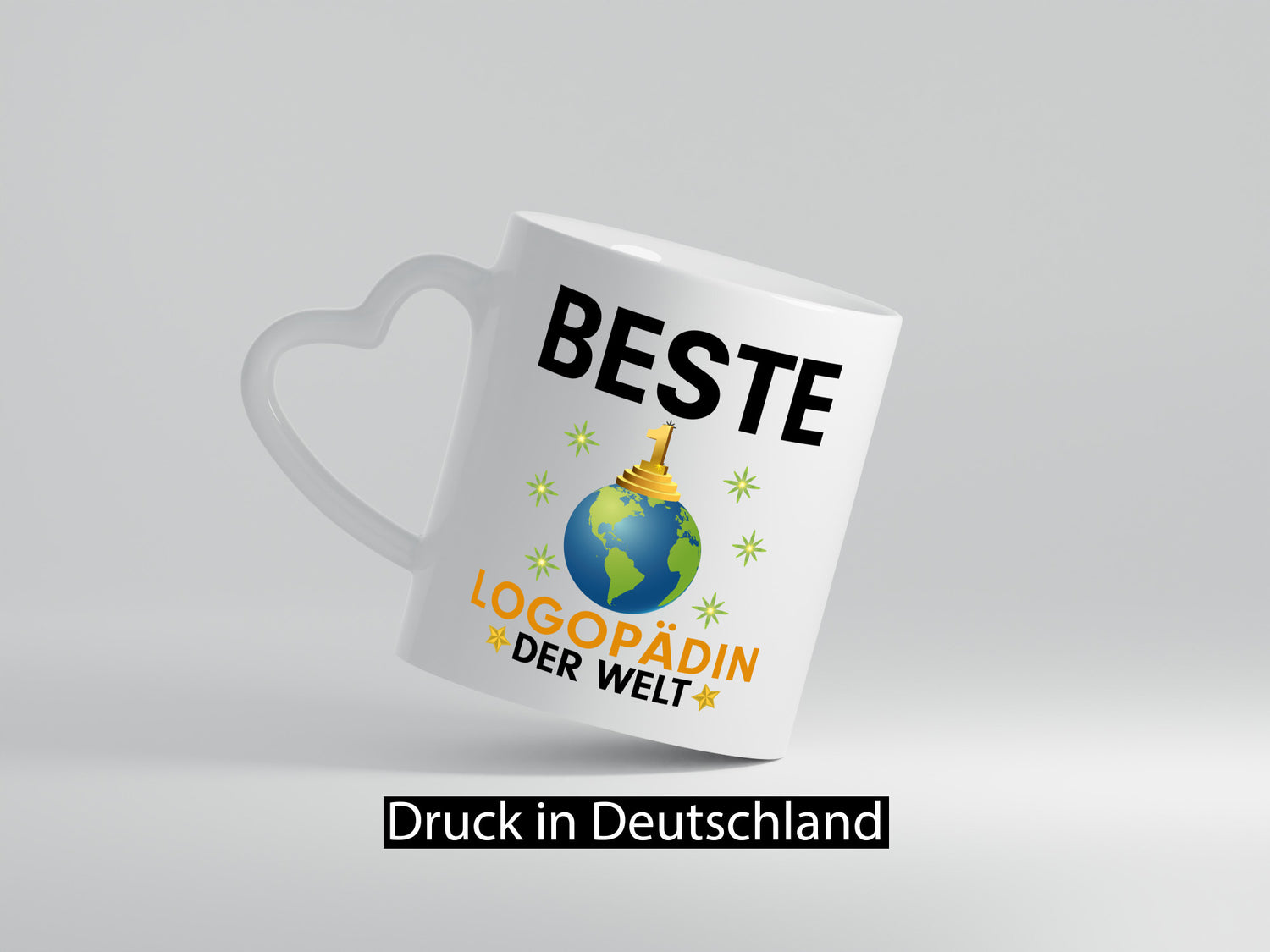 Welt Beste Logopädin | Sprachtherapie Geschenkidee Humor Tasse