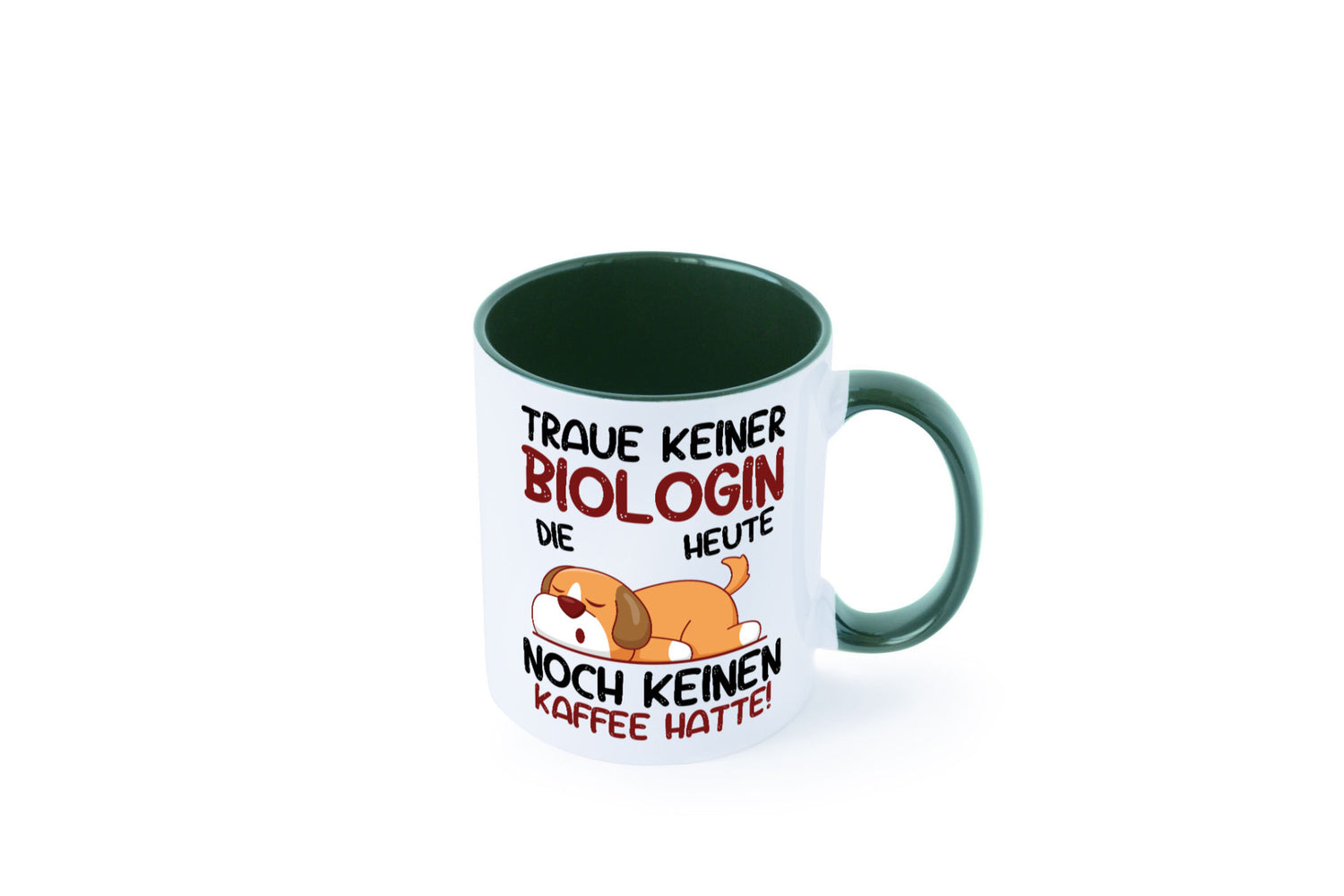 Traue keiner Biologin | Biologie Naturforscherin Geschenkidee Humor Tasse