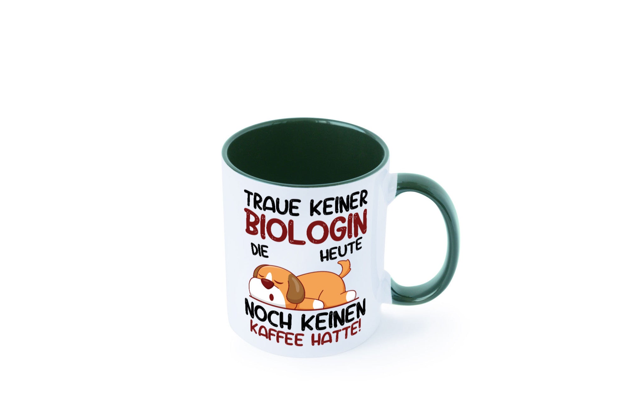 Traue keiner Biologin | Biologie Naturforscherin Geschenkidee Humor Tasse