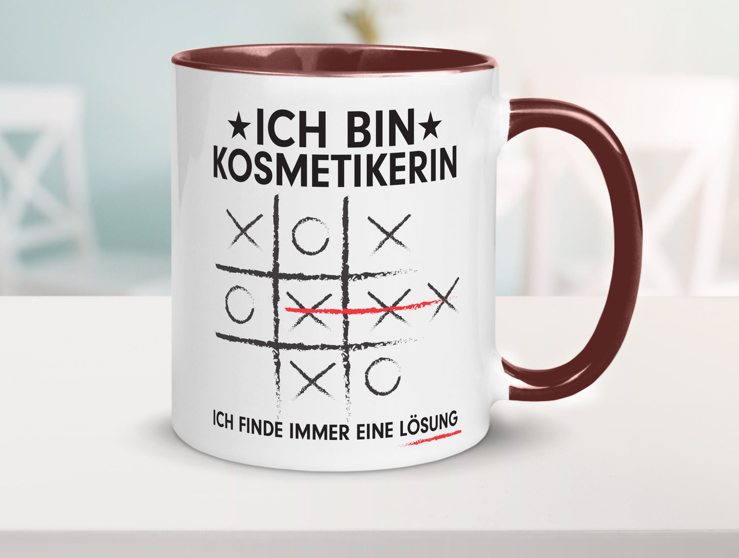 Löse Probleme: Kosmetikerin | Kosmetik Stylistin Geschenk Humor Geschenkidee