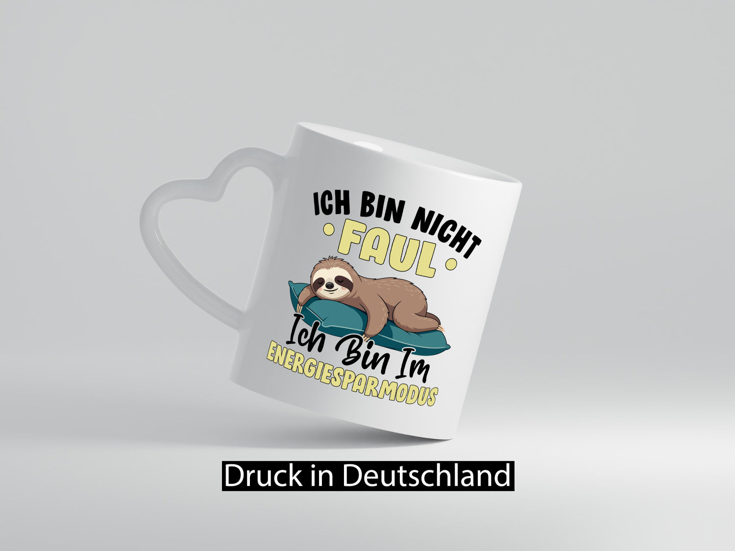 Bin im Energiesparmodus | Faultier v2 lustig Tierliebhaber Humor Geschenk Tasse