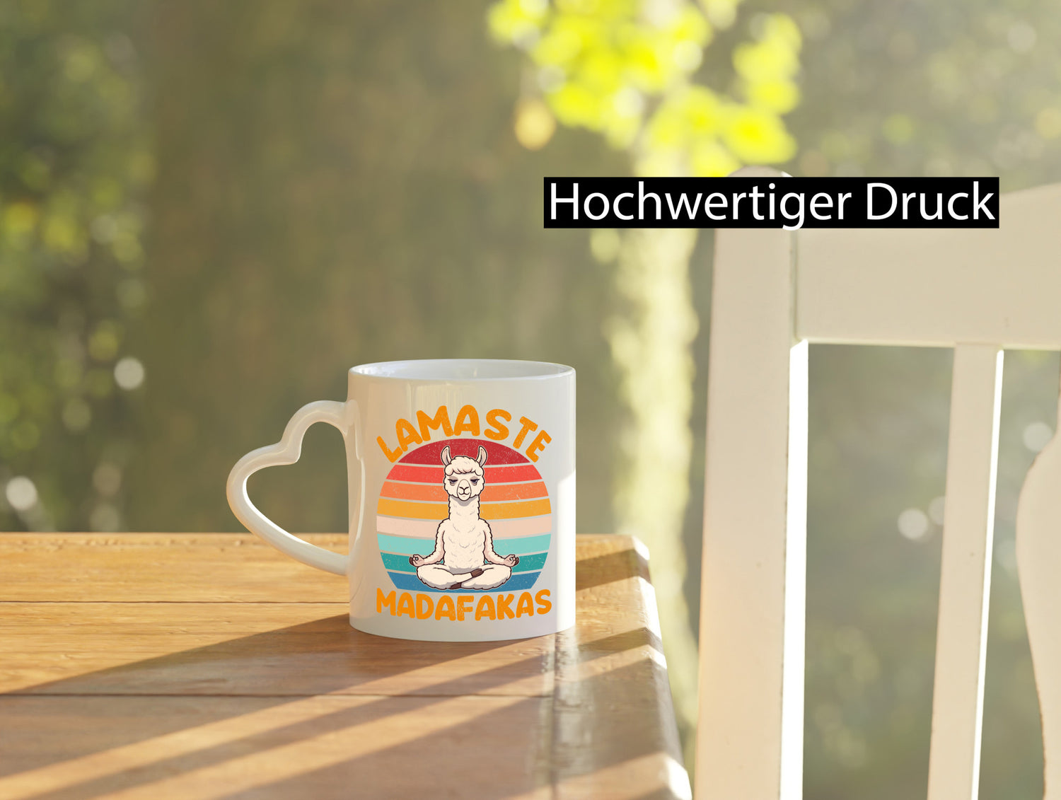 Lamaste | Madafakas Lama Vintage Humor Geschenkidee Tasse