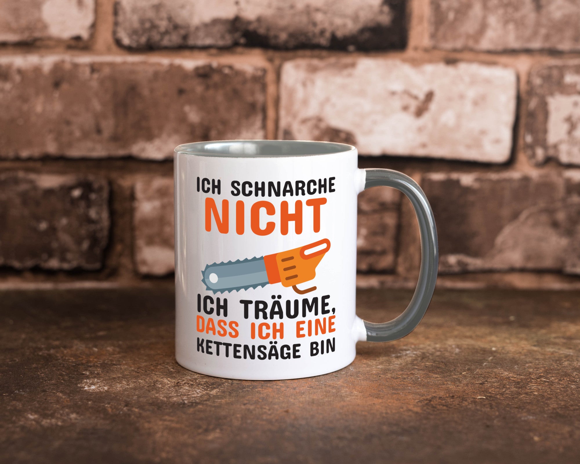 Ich schnarche nicht lustiger Spruch Geschenk Humor Geschenkidee Tasse