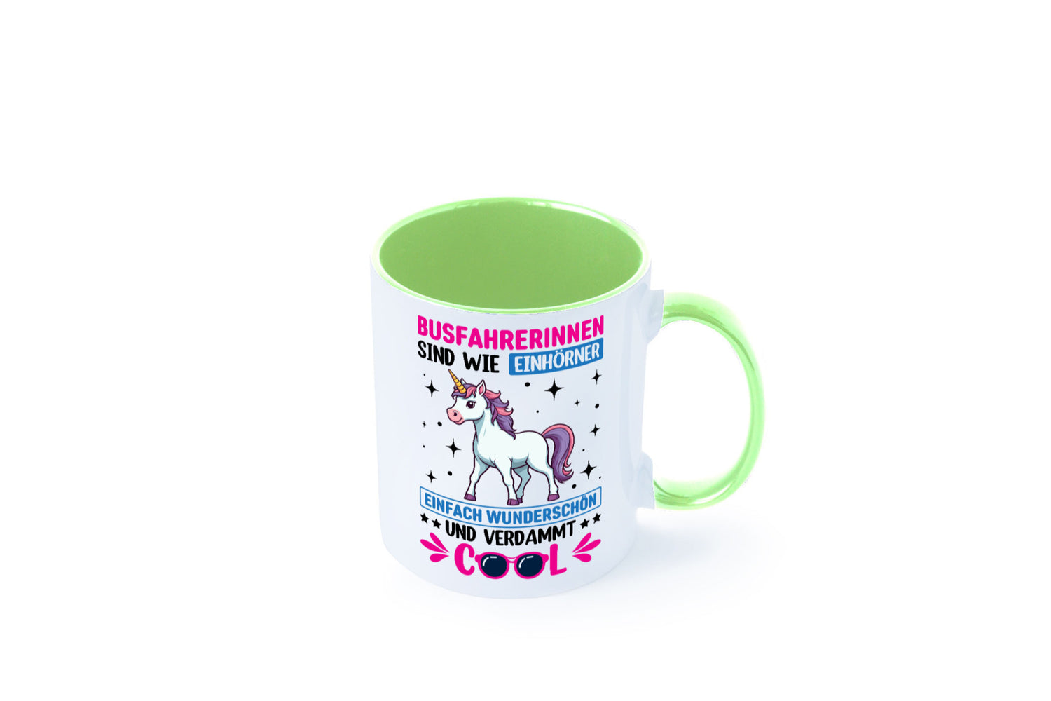 Bussfahrerinen sind wie einhorner | Einhorn Bussfahrerin Geschenkidee Humor