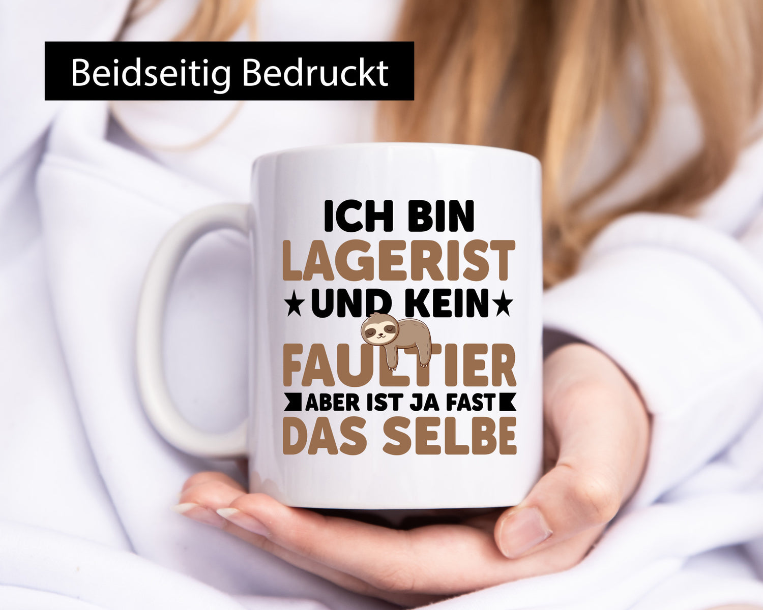Ich bin kein Faultier: Lagerist | Lageristen lustig Tierliebhaber Humor