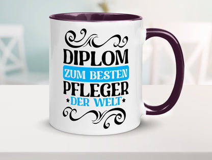 Bester Pfleger der Welt | Altenpfleger Pflegekraft lustig Humor Geschenkidee