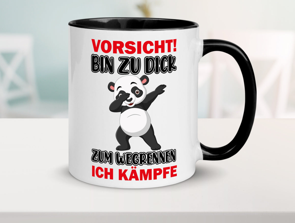 Ich bin ein Kämpfer Geschenk Humor Geschenkidee lustiger Spruch Tasse