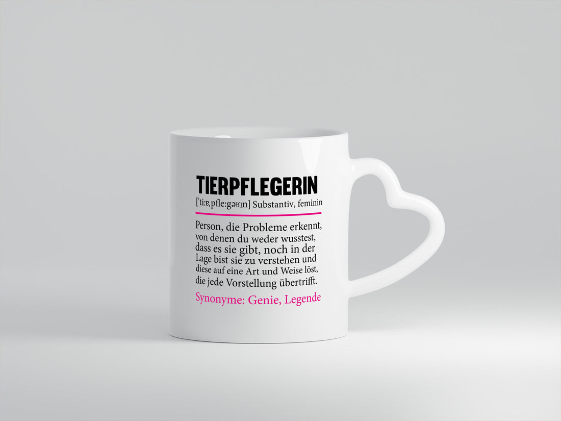 Tierpflegerin | Pflegeberuf Tierheim Spruch Beruf lustiger Geschenk Arbeit