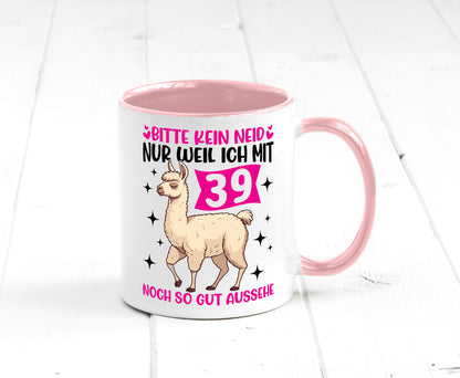 39. Geburtstag | 39 Jahre Lama gut aussehen Geschenk Geschenkidee lustiger