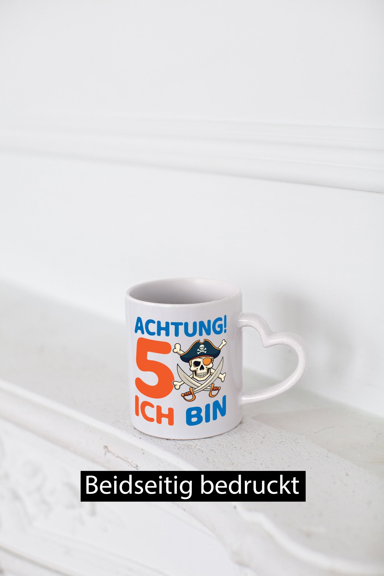 5. Geburtstag | 5 Jahre Pirat lustig Geschenkidee Geschenk Tasse