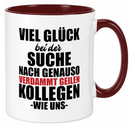 Arbeitskollege | Jobwechsel Neuer Job Geschenkidee Arbeit Kollegen Büro Humor Tasse