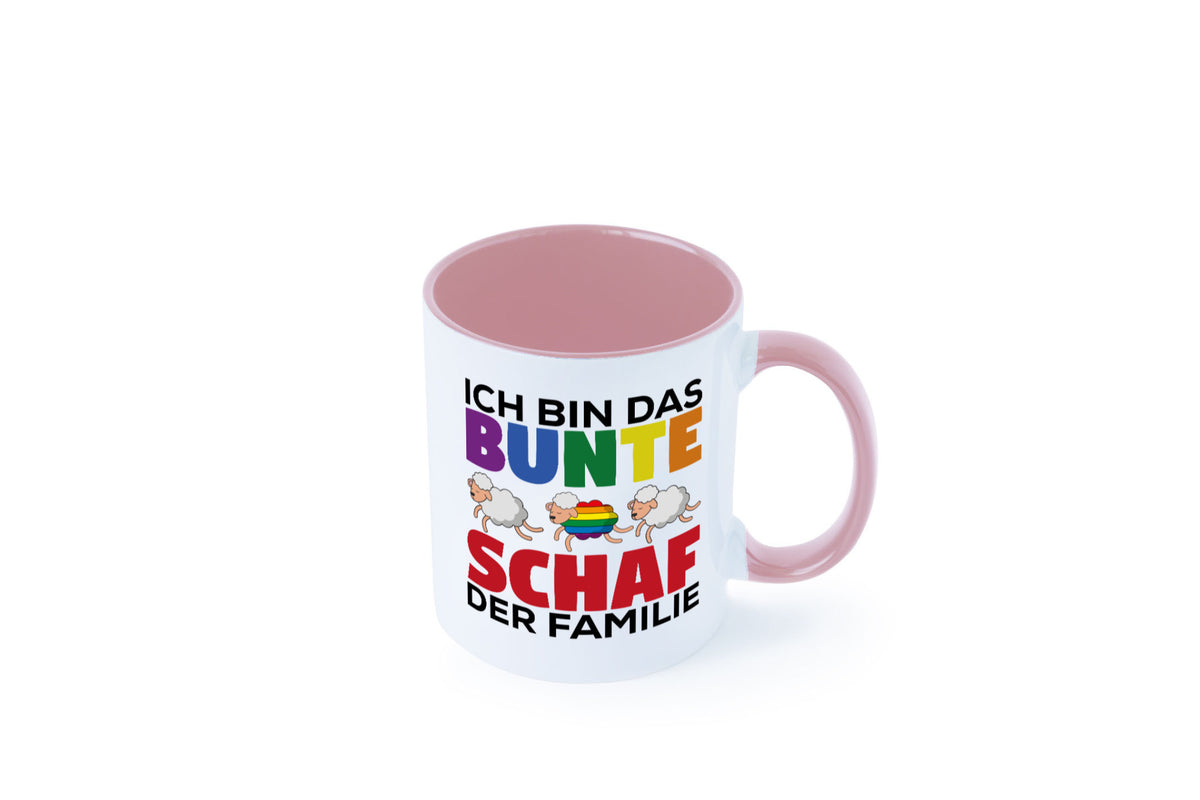 LGBTQ+ Tasse | Buntes Schaf Regenbogen Humor Geschenkidee